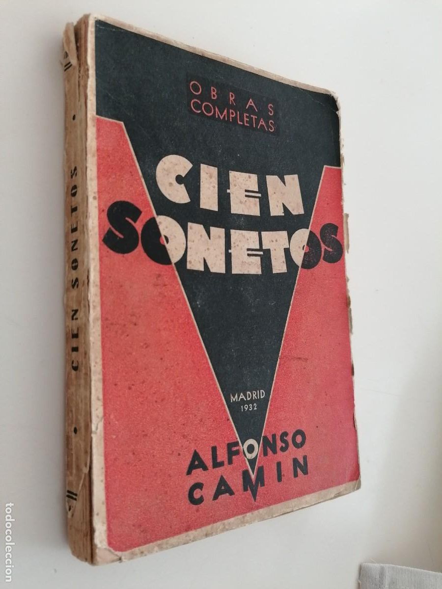 Libros antiguos: Alfonso Cam&iacute;n, Cien sonetos (1915-1932). Mdrid: Revista Norte, 1932