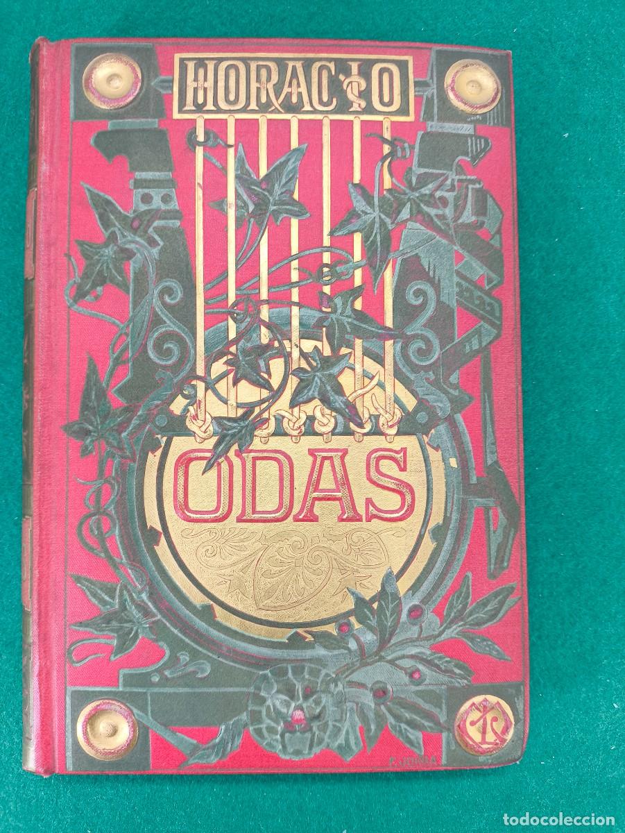 Libros antiguos: ODAS DE Q. HORACIO FLACO / 1882 - Foto 1