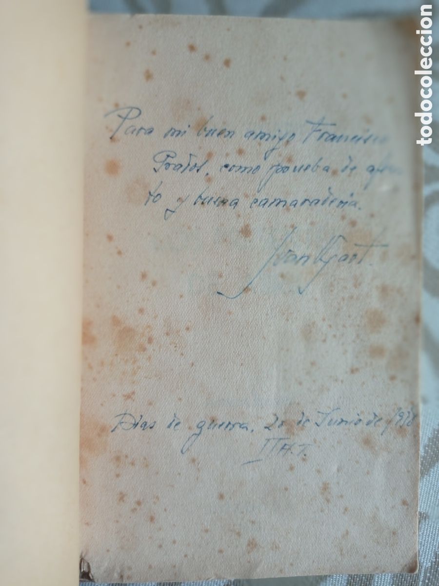 Libros antiguos: JUAN UGART. LOS PRESENTES DE ABRIL. DEDICATORIA AUTOGRAFA DEL AUTOR. GUERRA CIVIL. C&Oacute;RDOBA. POES&Iacute;A.