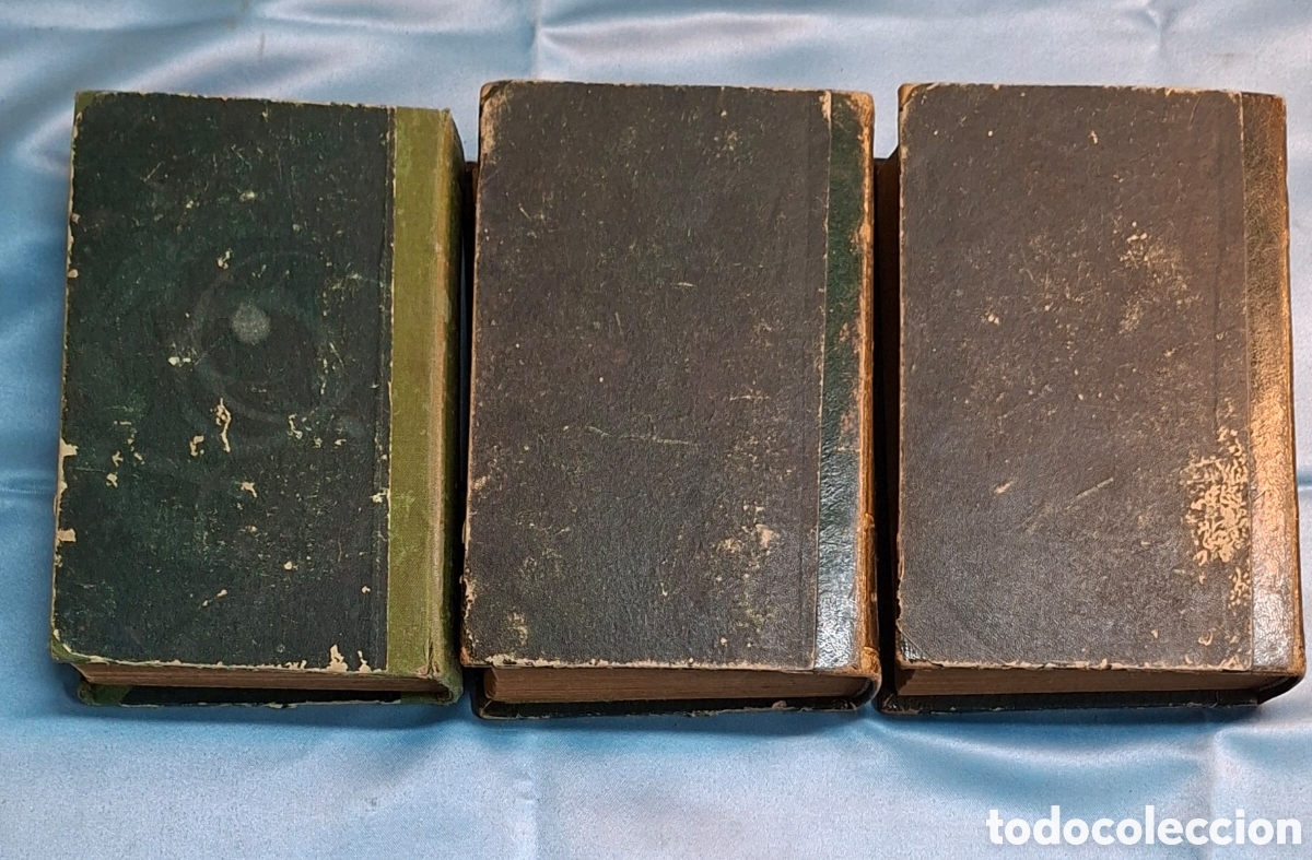 Libros antiguos: Lote formado por tres obras literarias antiguas