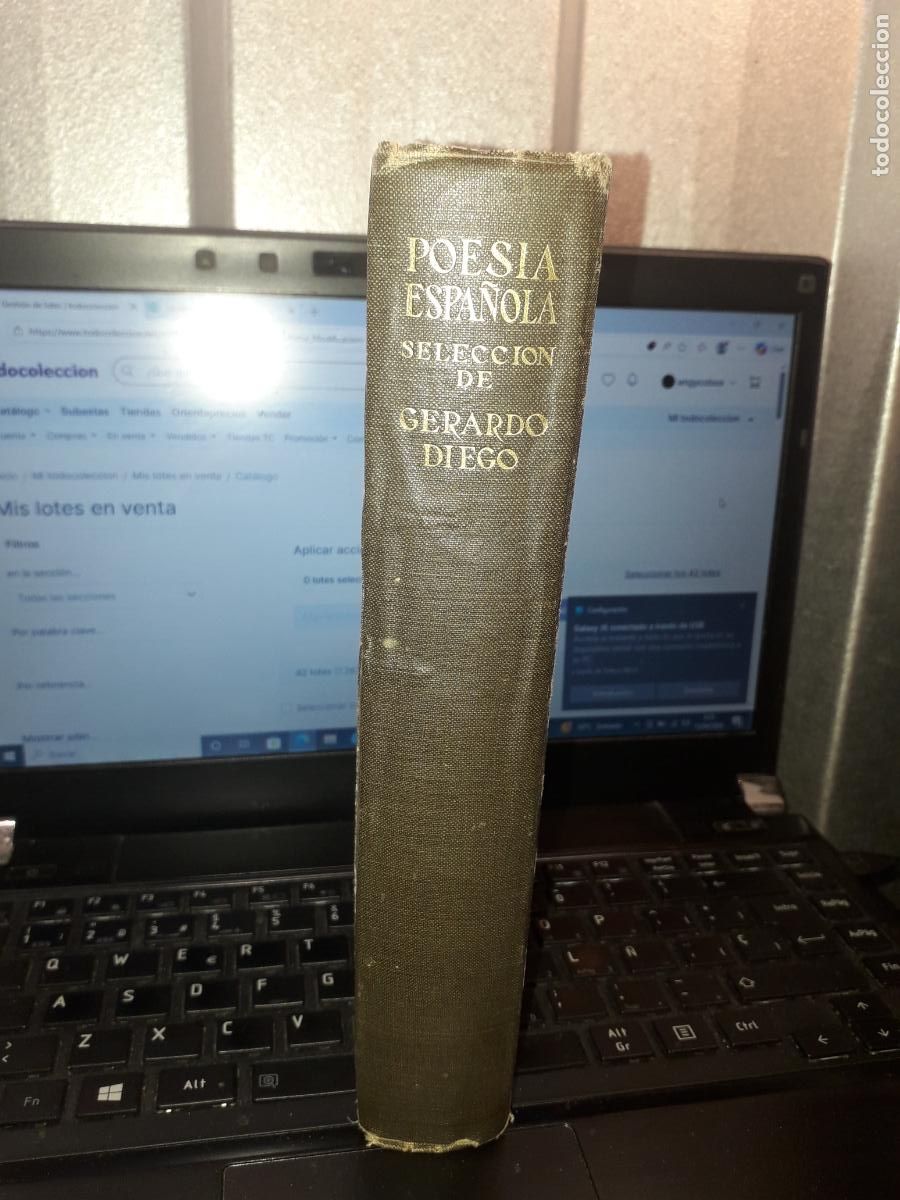 Libros antiguos: POESIA ESPA&Ntilde;OLA ANTOLOGIA 1915-1931 SELECCION DE GERARDO DIEGO 1932