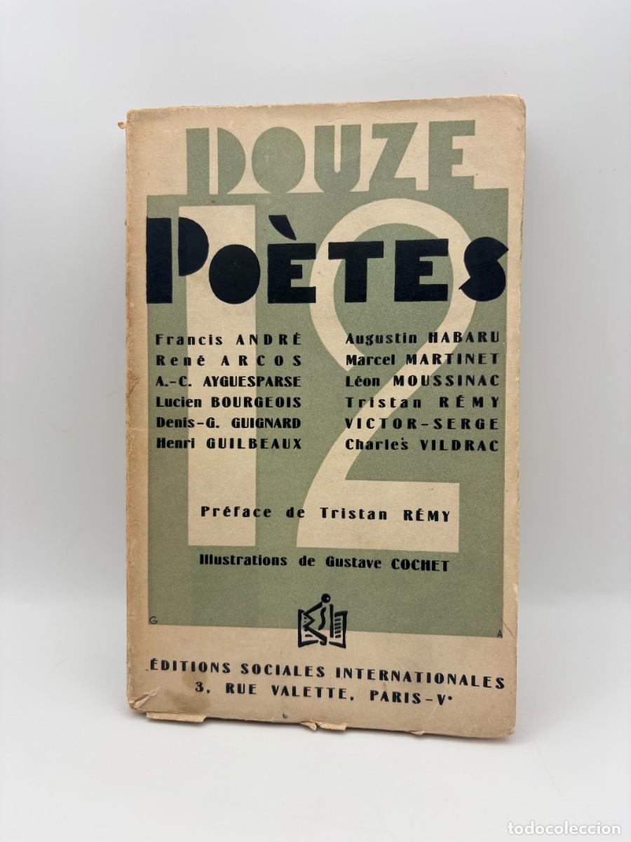 Libros antiguos: Douze po&egrave;tes - Ilustraciones de Gustave Cochet - &Eacute;ditions Sociales Internacionales, 1931
