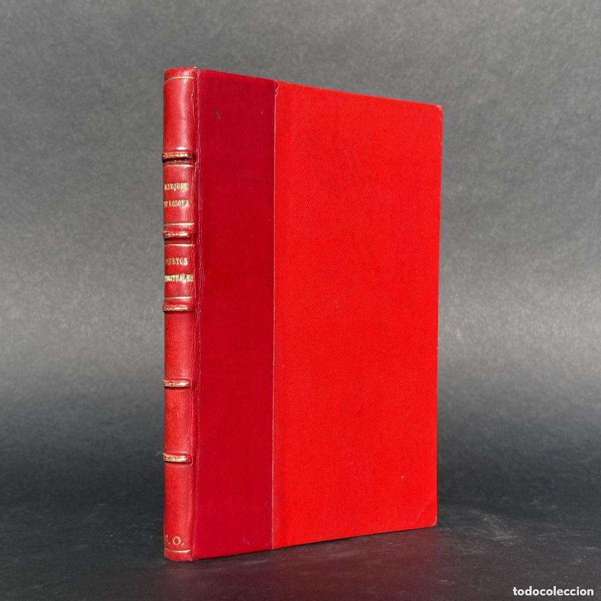 Libros antiguos: Sonetos espirituales - Dedicatoria aut&oacute;grafa - Juan de Contreras - Marqu&eacute;s de Lozoya - Segovia