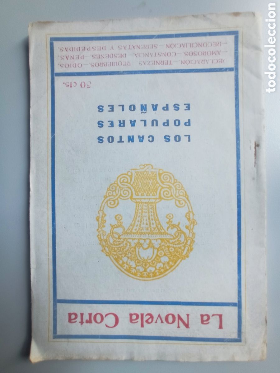 Libros antiguos: CANTOS POPULARES ESPA&Ntilde;OLES. POES&Iacute;A POPULAR. 1918