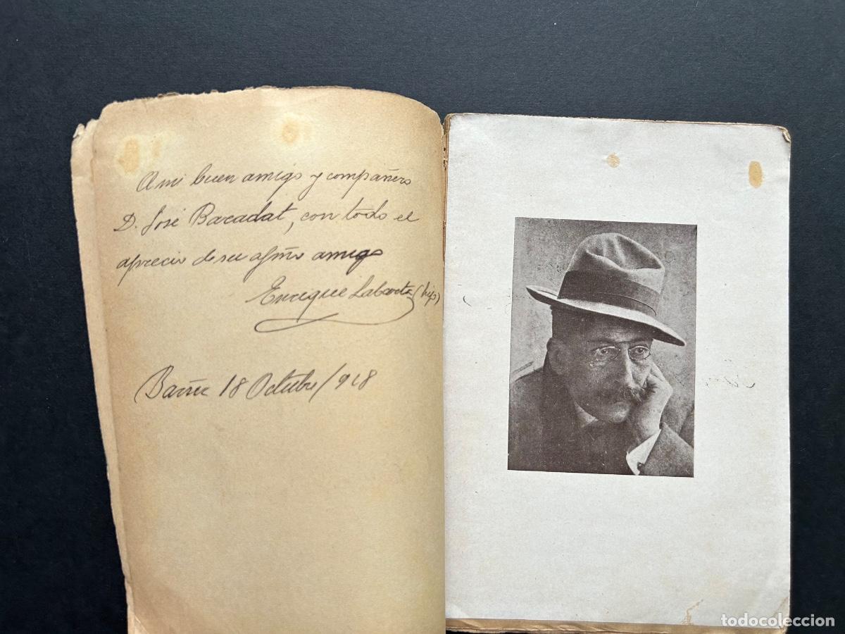 Libros antiguos: Poesias en Gallego y Castellano &ndash; Firma dedicatoria Enrique Labarta (hijo) &ndash; Barcelona 1918