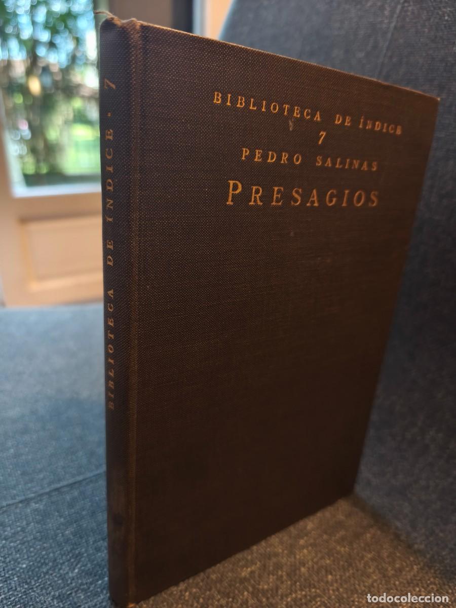 Libri antichi: Presagios, de Pedro Salinas, primera edici&oacute;n