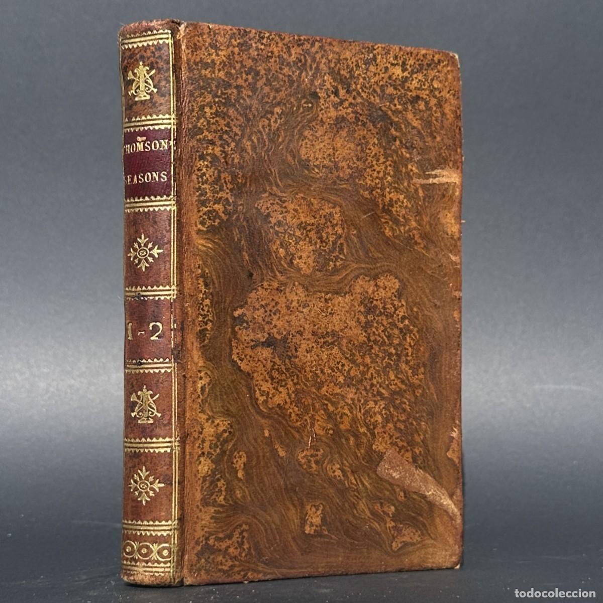 Libri antichi: a&ntilde;o 1803 - THE SEASONS BY JAMES THOMSON - VIDA DEL AUTOR - POESIA