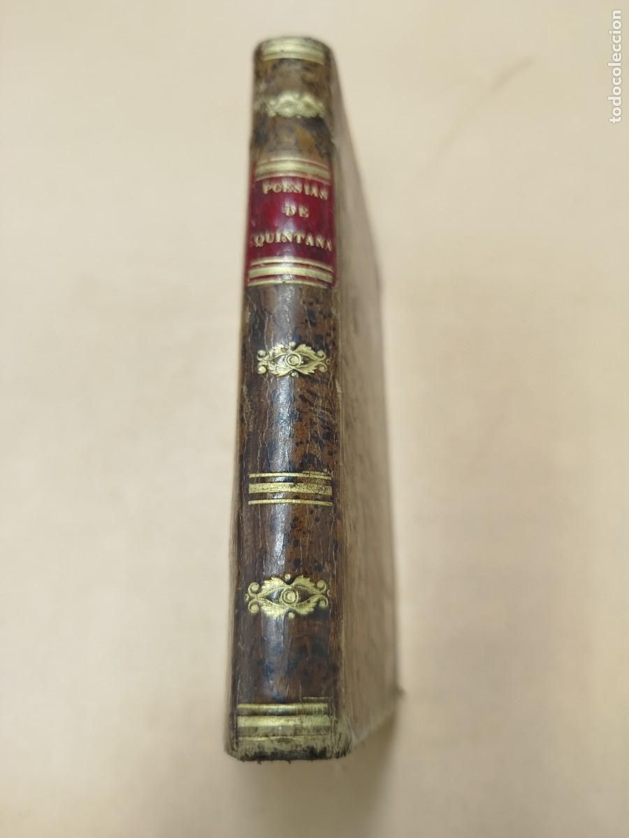 Antiquarische B&uuml;cher: POESIAS DE QUINTANA 1813 RARO