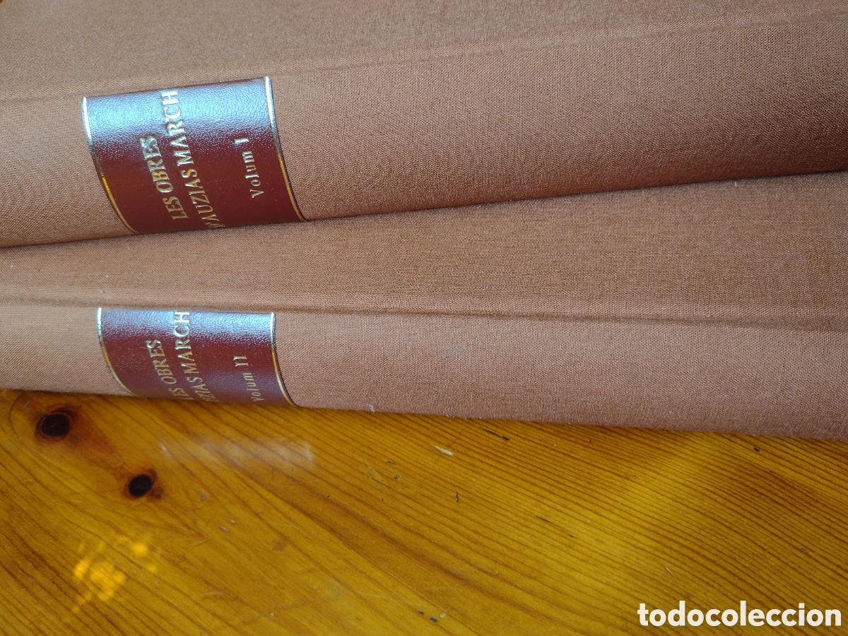 Libros antiguos: Les obres d'Ausi&agrave;s March, edici&oacute; cr&iacute;tica d'Amadeu Pag&egrave;s
