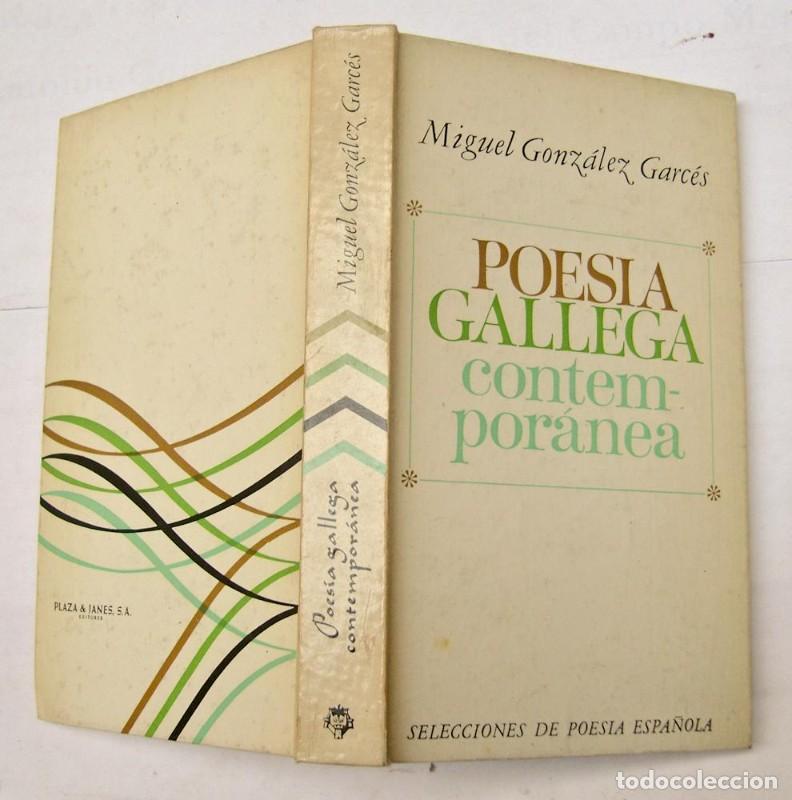 Antiquarische B&uuml;cher: Poes&iacute;a Gallega Contempor&aacute;nea - Miguel Gonz&aacute;lez Garc&eacute;s - Editorial Sin Especificar