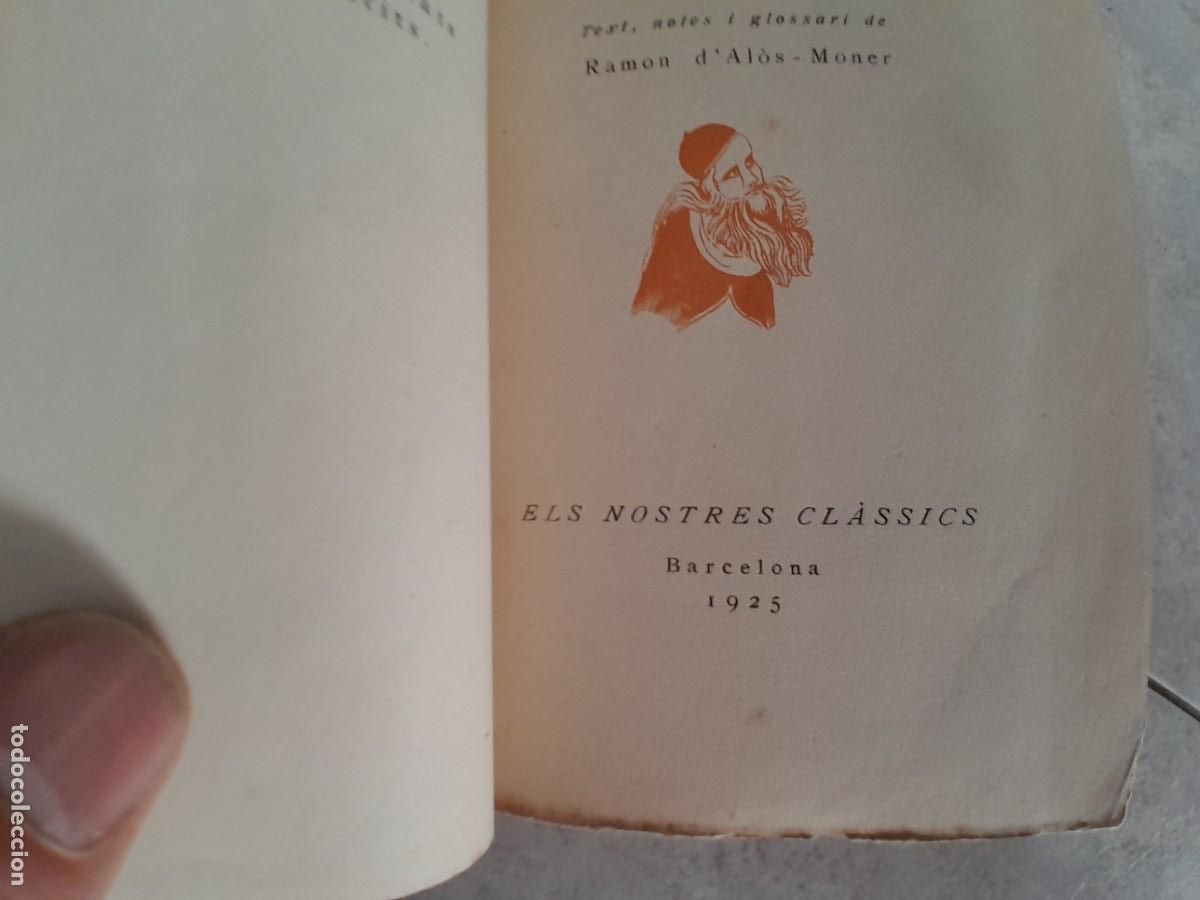 Libros antiguos: RAMON LLUL POESIES. ELS NOSTRES CLASSICS BARCELONA 1925