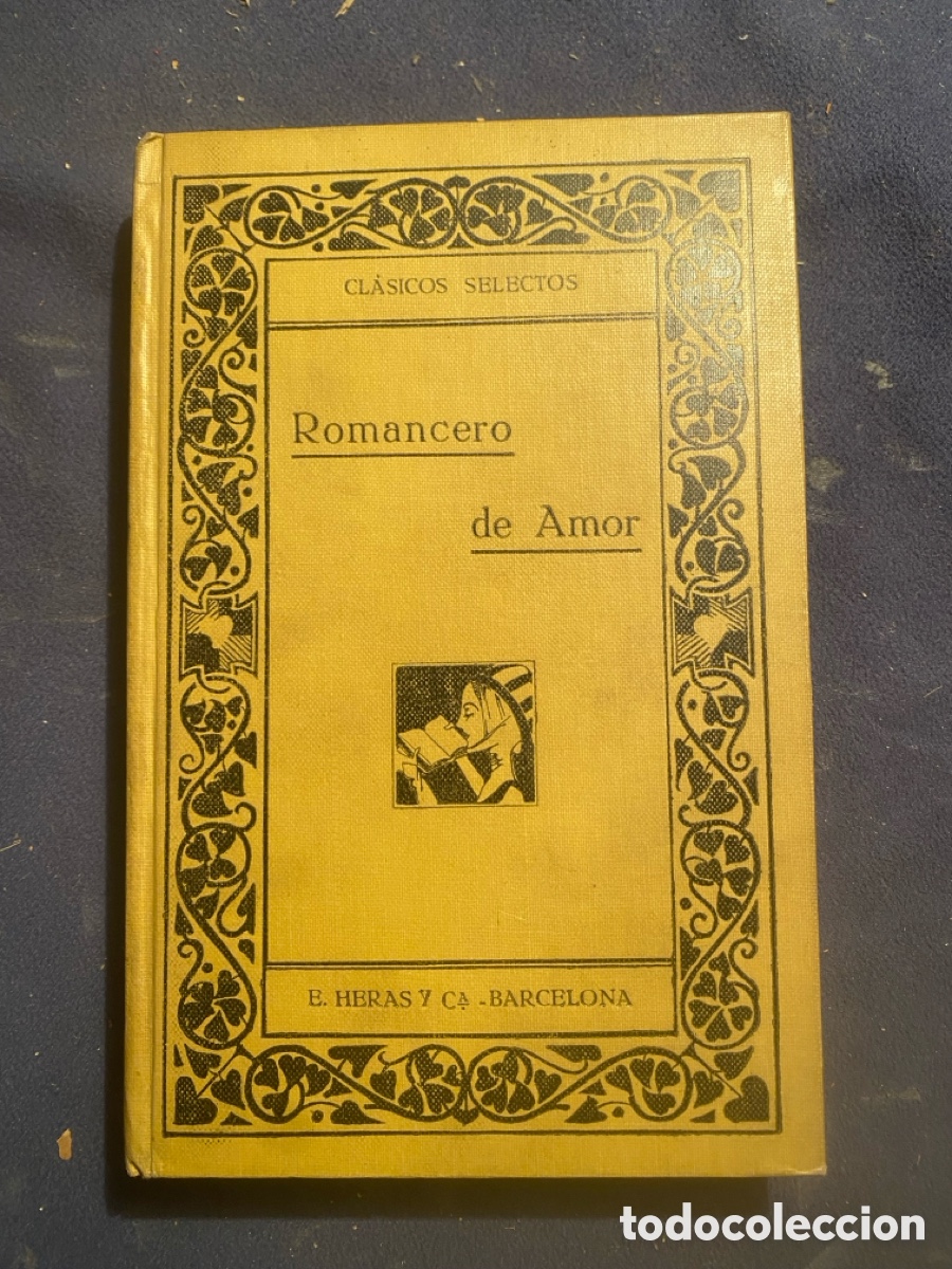 Libros antiguos: VV.AA. - ROMANCERO DE AMOR - (BARCELONA)