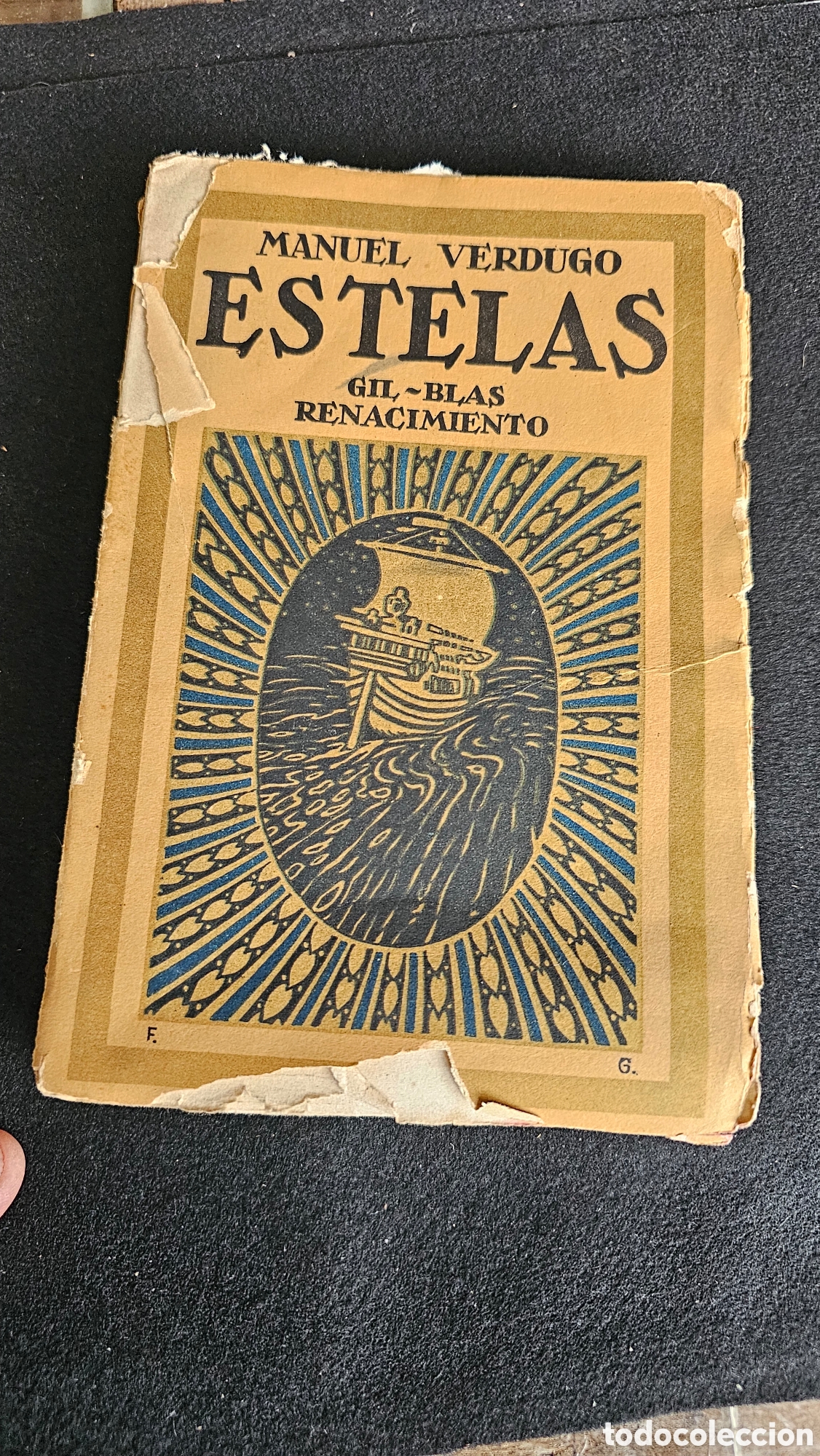 Antiquarische B&uuml;cher: Poes&iacute;a de Manuel Verdugo 1922 ESTELAS