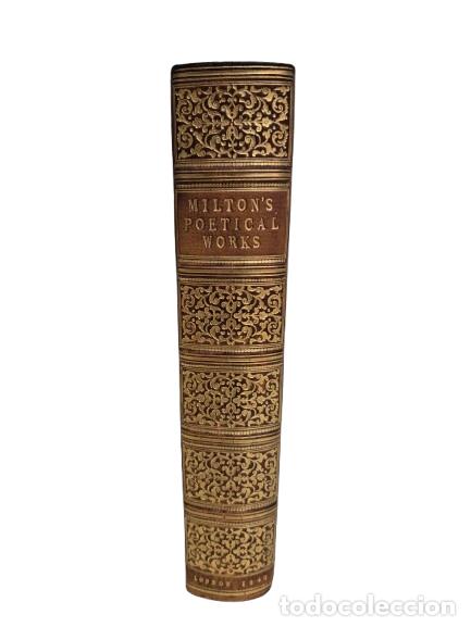 Libros antiguos: John Milton - The Poetical Works of John Milton - with a Memoirand seven embellishments - by Fuseli