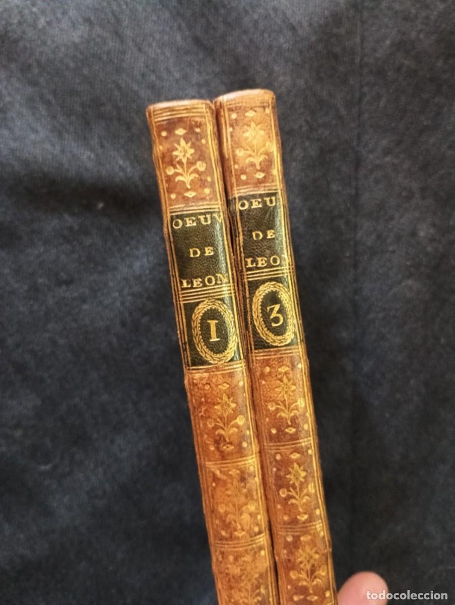 Libros antiguos: Oeuvres de M. Leonard. Tomo I, 1788
