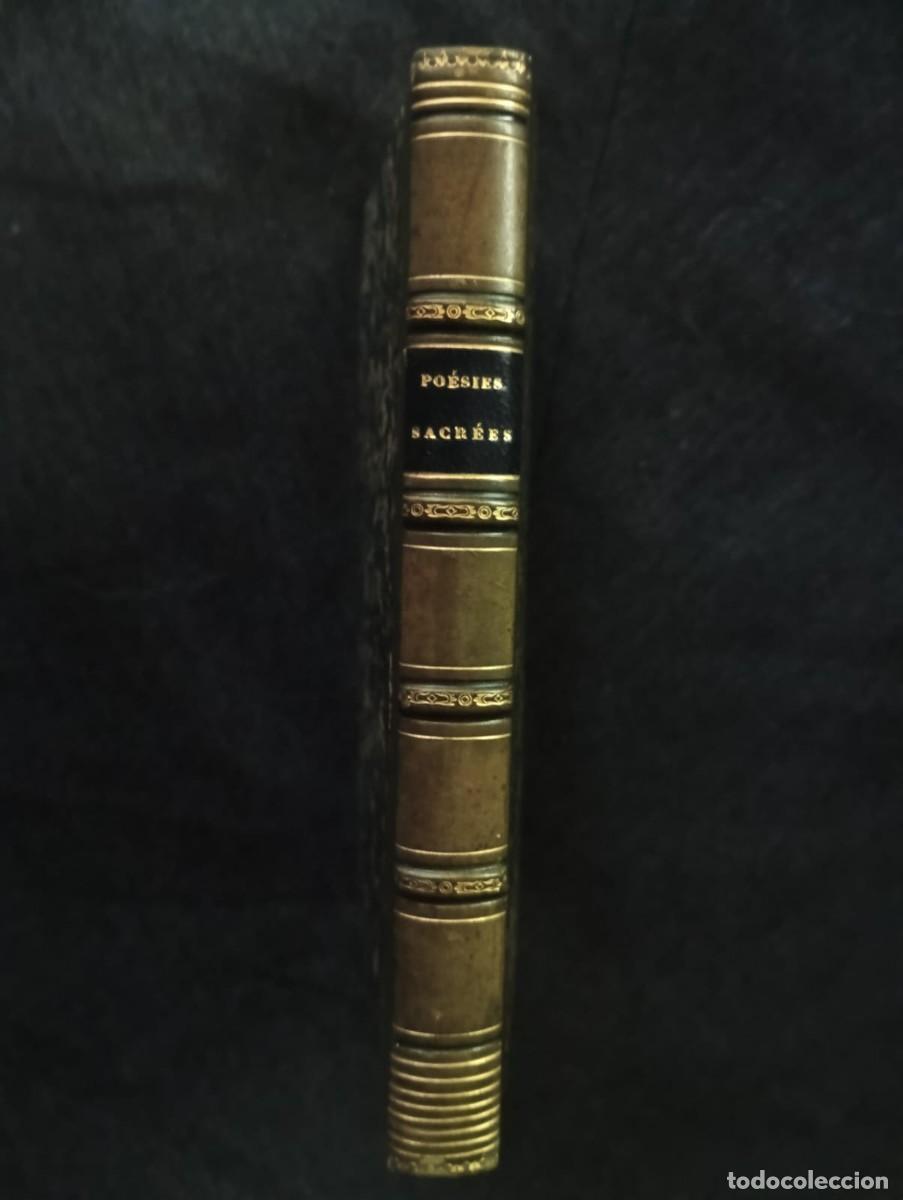 Libros antiguos: Choix de poesies sacrees, 1824. Lefranc de Pompignan.