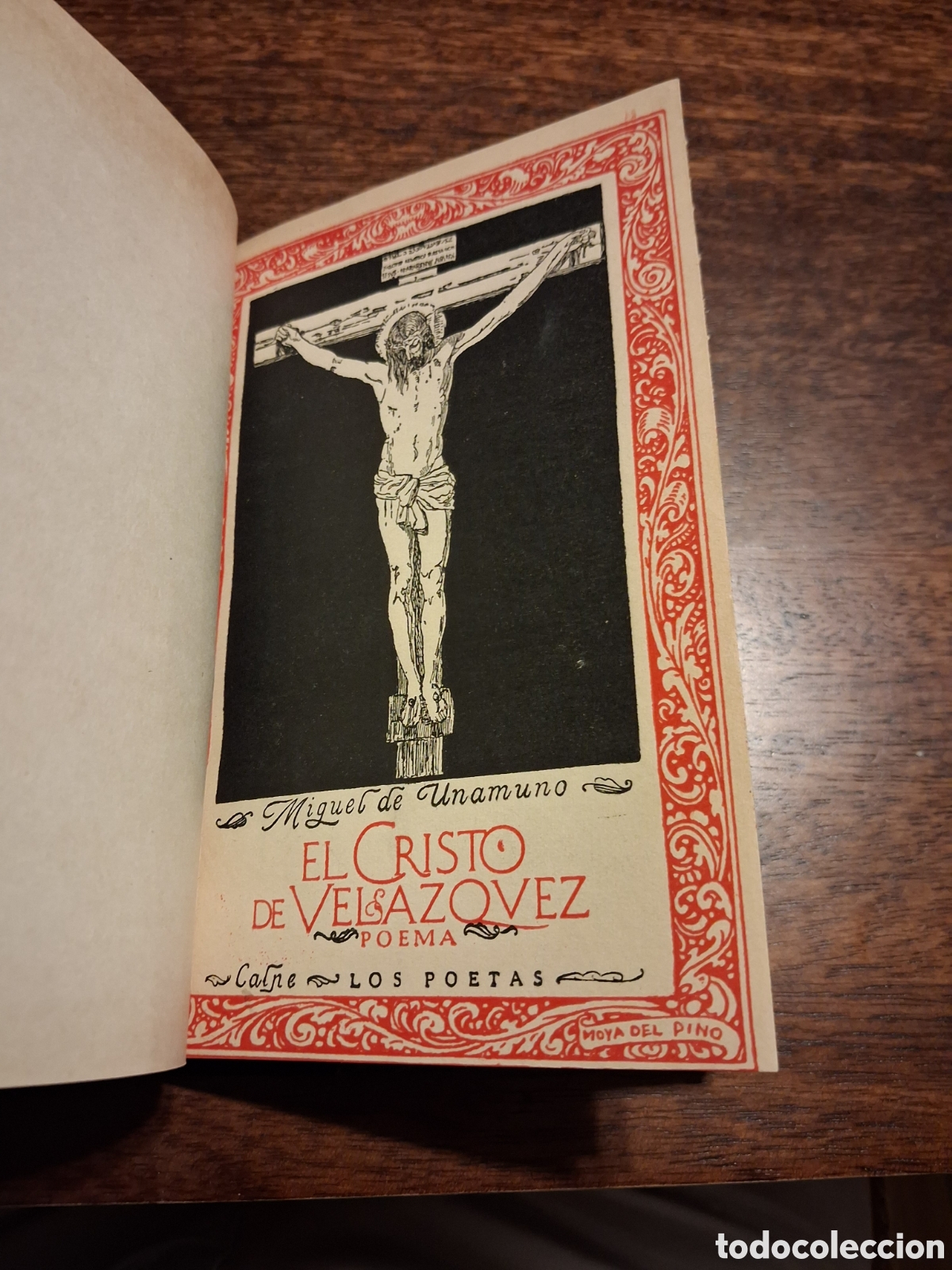 Libros antiguos: El Cristo de Vel&aacute;zquez, Miguel de Unamuno (primera edici&oacute;n en perfecto estado)