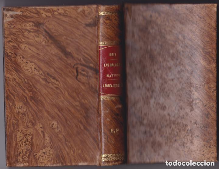 Libros antiguos: LAS BALADAS FETAS PER FRANCESCH PELAY BRIZ - LO RELIQUIARI PER FRANCESC MATHEU &ndash; 1 VOLUM - 1878