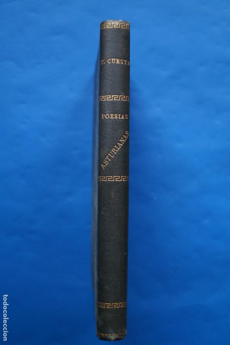 Libros antiguos: POESIAS ASTURIANAS DE TEODORO CUESTA. 1895