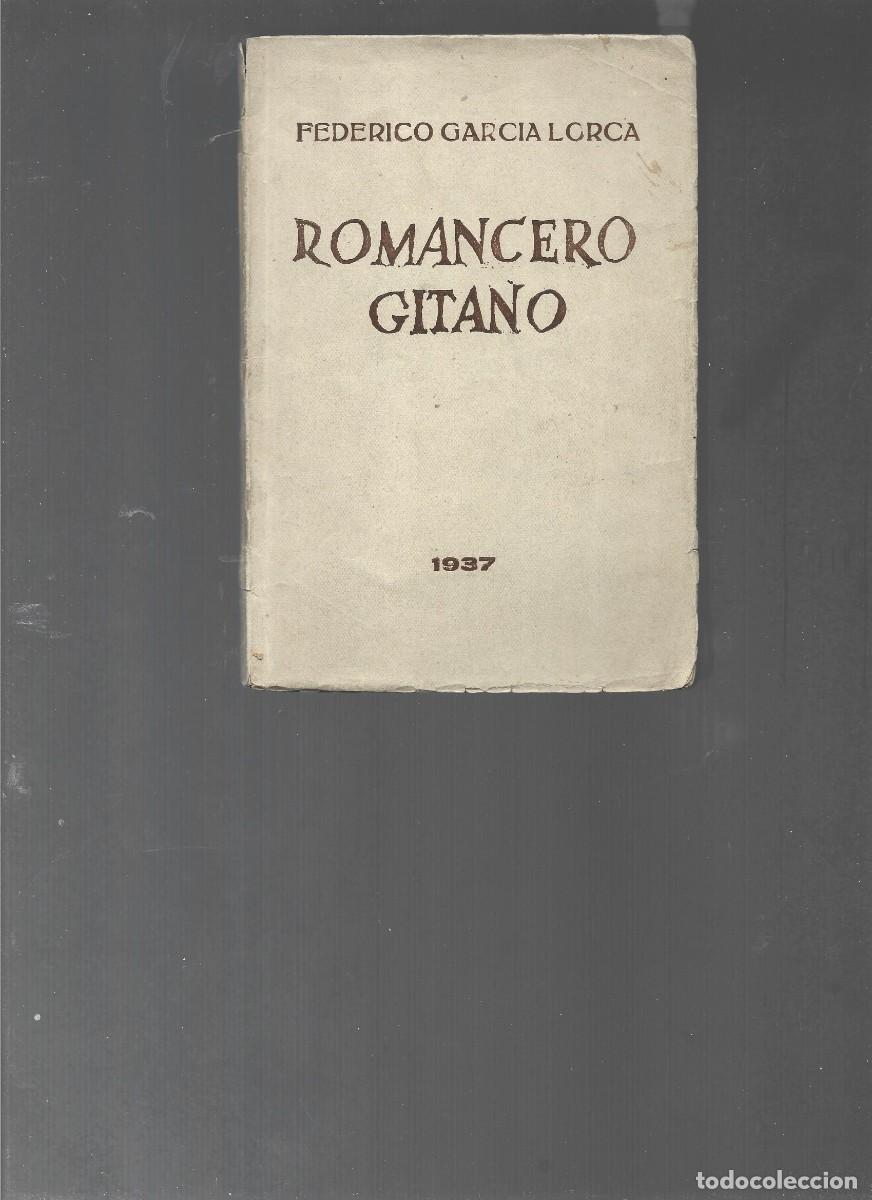 Antiquarische B&uuml;cher: FEDERICO GARCIA LORCA, ROMANCERO GITANO 1937 ,ed Nuestro Pueblo 1937