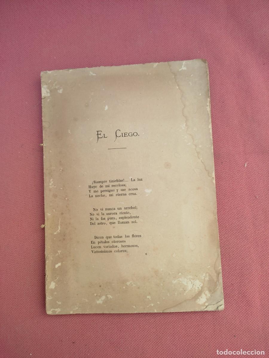 Libros antiguos: libro recopoilatorio de Poesias - P. Victorio Giner de escuelas Pias - principios 1870 - incompleto
