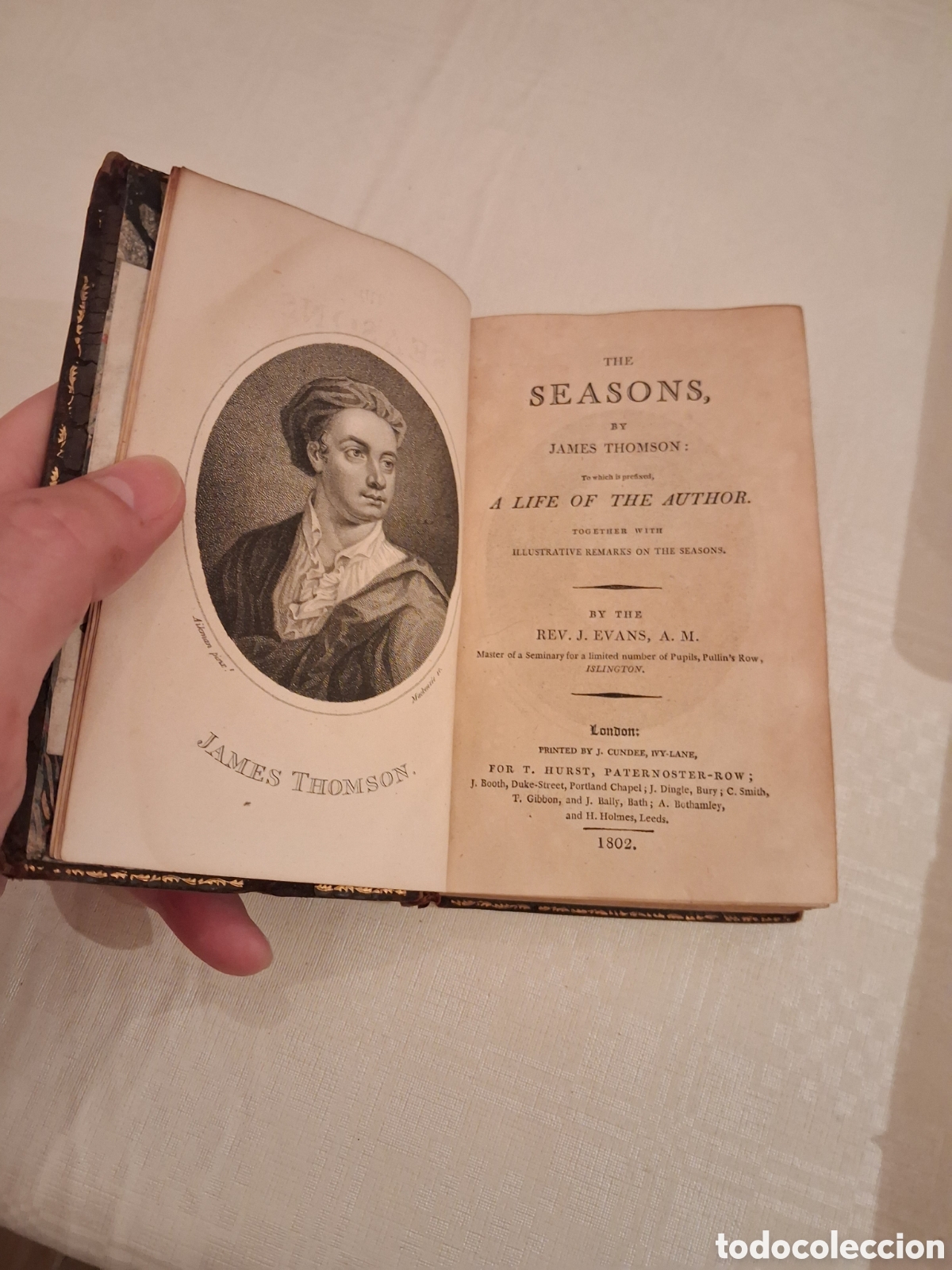 Libros antiguos: The Seasons, James Thomson