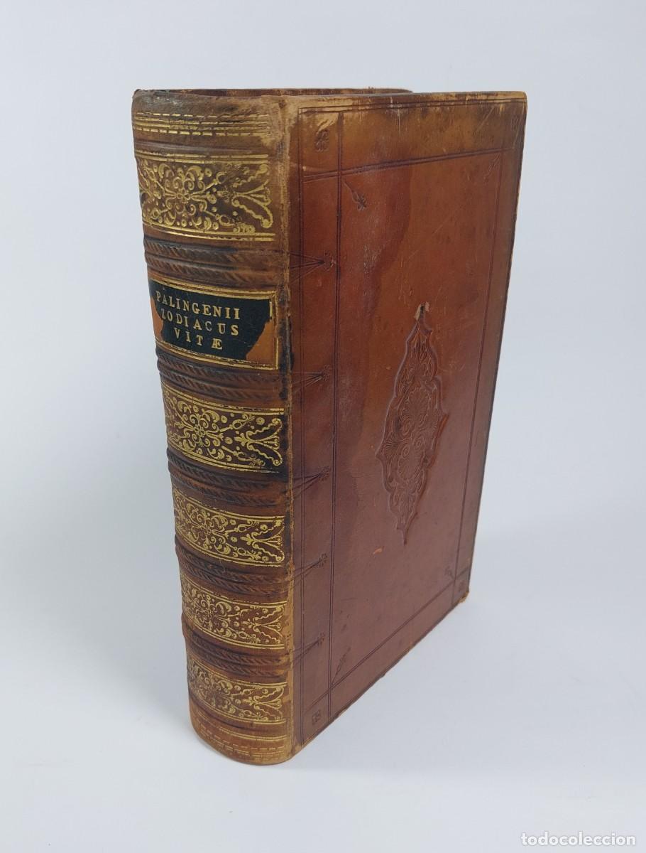 Libros antiguos: Marcelli Palingenii Stellati Poetae Zodiacus vitae - 1722. Johannem Hofhout - Jan Goeree