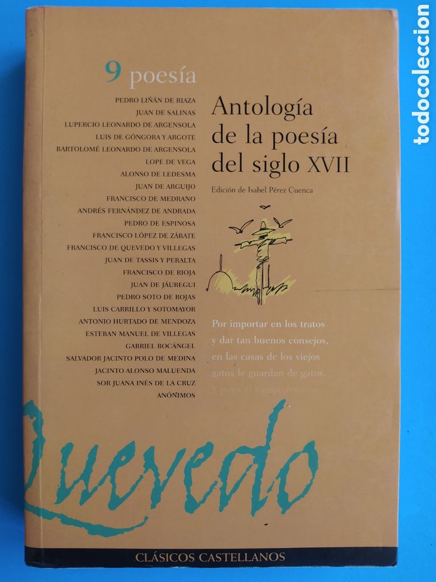 Livres anciens: Antolog&iacute;a de la poes&iacute;a del siglo XVII | Cl&aacute;sicos Castellanos Biblioteca Hermes