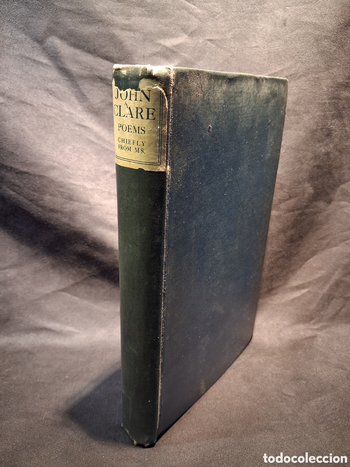 Libros antiguos: JOHN CLARE. POEMS CHIEFLY FROM MANUSCRIPT. 1 ED. 1920.