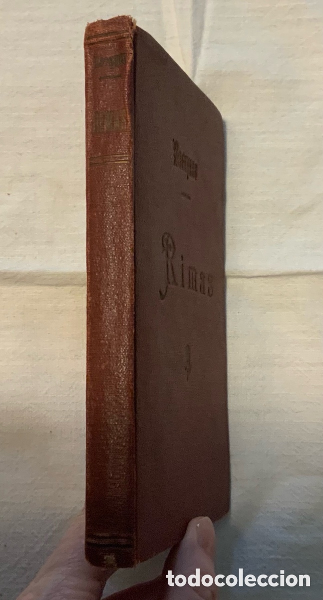 Libros antiguos: Rimas. Becquer. 1935 - Foto 2