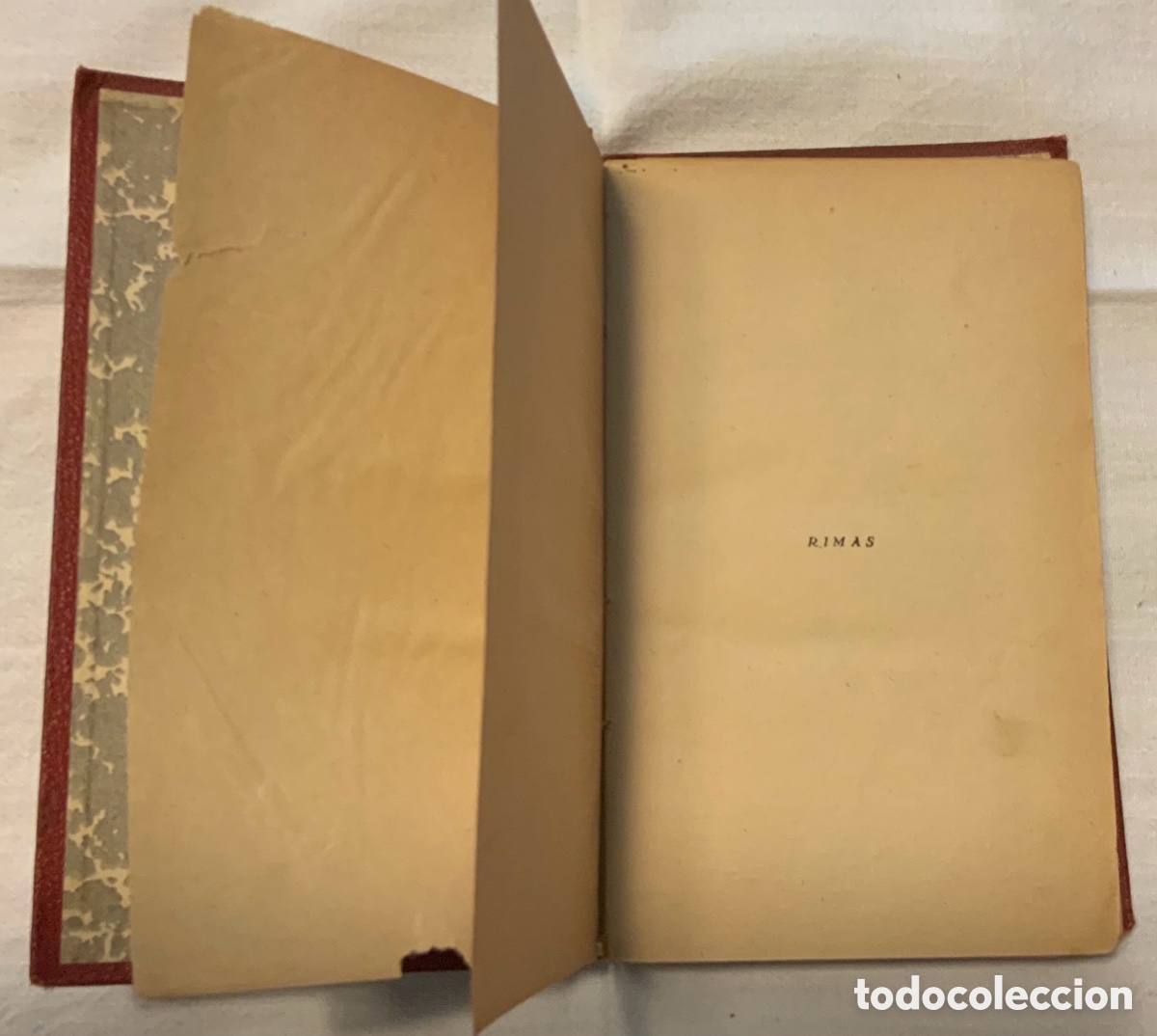 Libros antiguos: Rimas. Becquer. 1935 - Foto 4