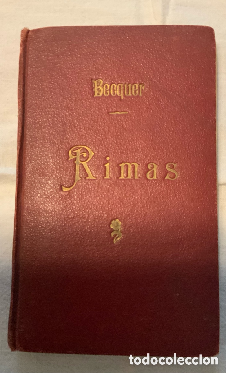 Libros antiguos: Rimas. Becquer. 1935
