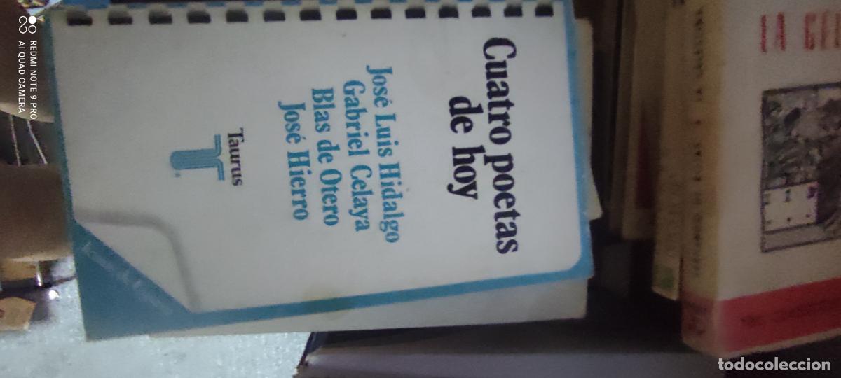 Libros antiguos: Cuatro poetas de hoy