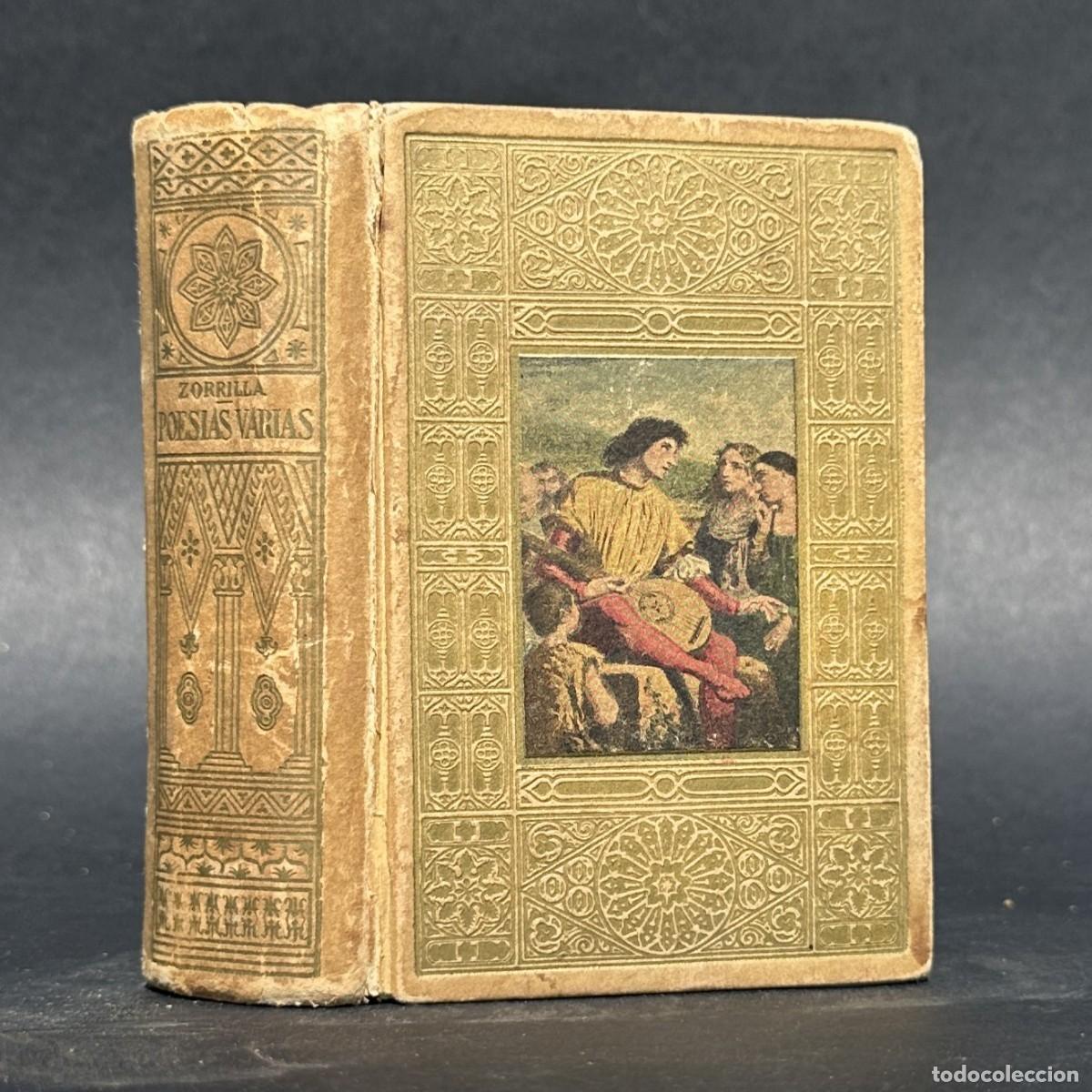 Libros antiguos: POESIAS VARIAS - JOS&Eacute; DE ZORRILLA - POESIA - MONTANER Y SIMON