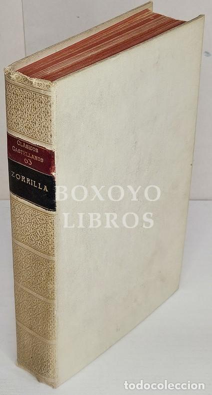 Libros antiguos: ZORRILLA [Jos&eacute;]. Poes&iacute;as. Edici&oacute;n y notas de Narciso Alonso Cort&eacute;s
