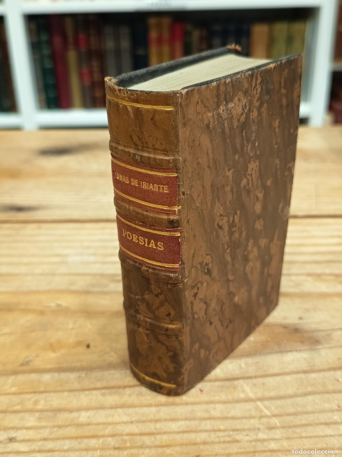 Libros antiguos: 1845 - TOM&Aacute;S DE IRIARTE. Ramillete de Poes&iacute;as. Dos tomos en un volumen
