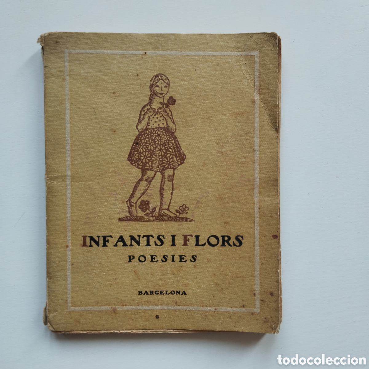 Libros antiguos: INFANTS I FLORS POESIES JOSEP OBIOLS