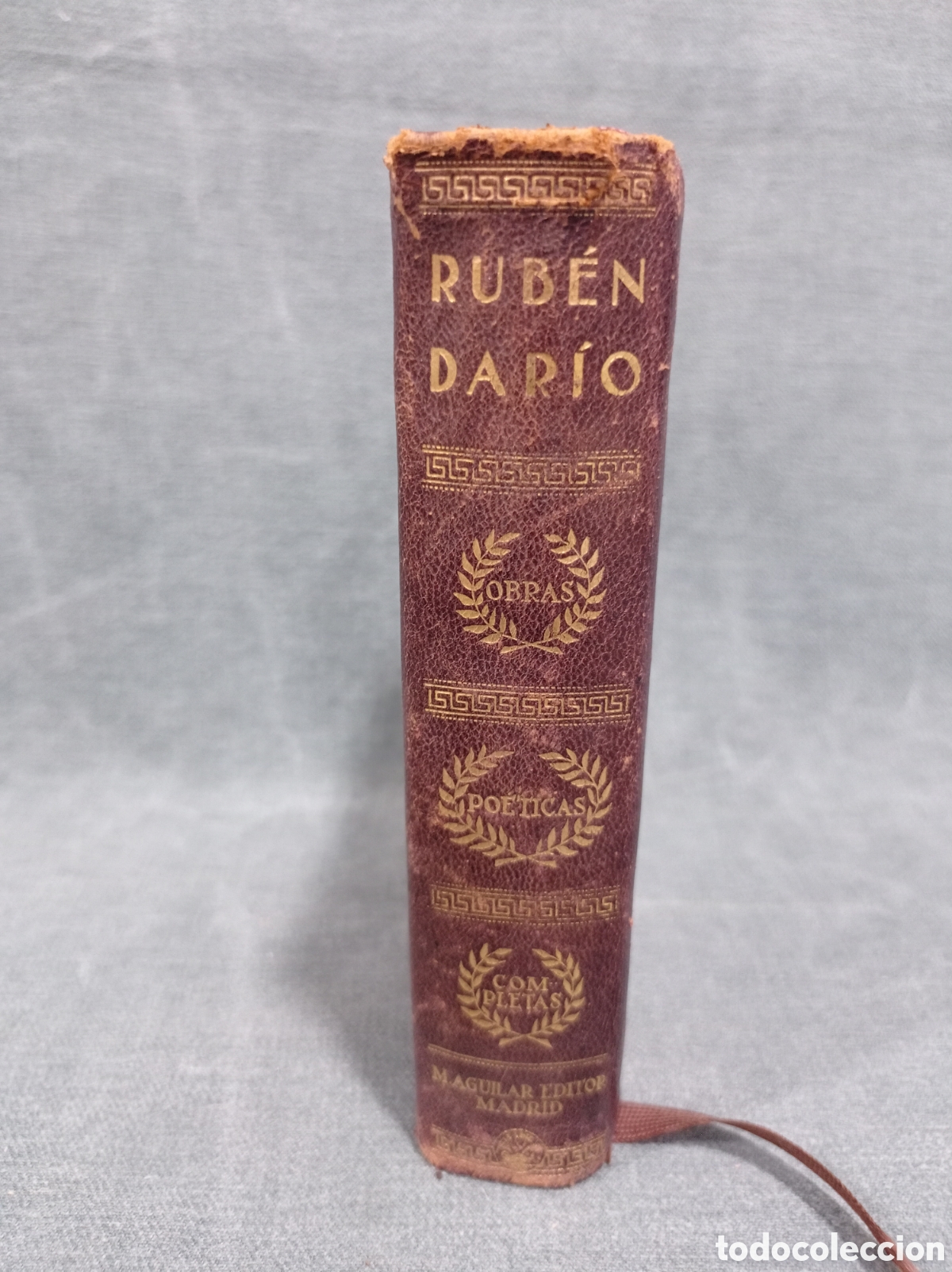 Libros antiguos: RUB&Eacute;N DAR&Iacute;O - OBRAS PO&Eacute;TICAS COMPLETAS - ED. AGUILAR - 1932