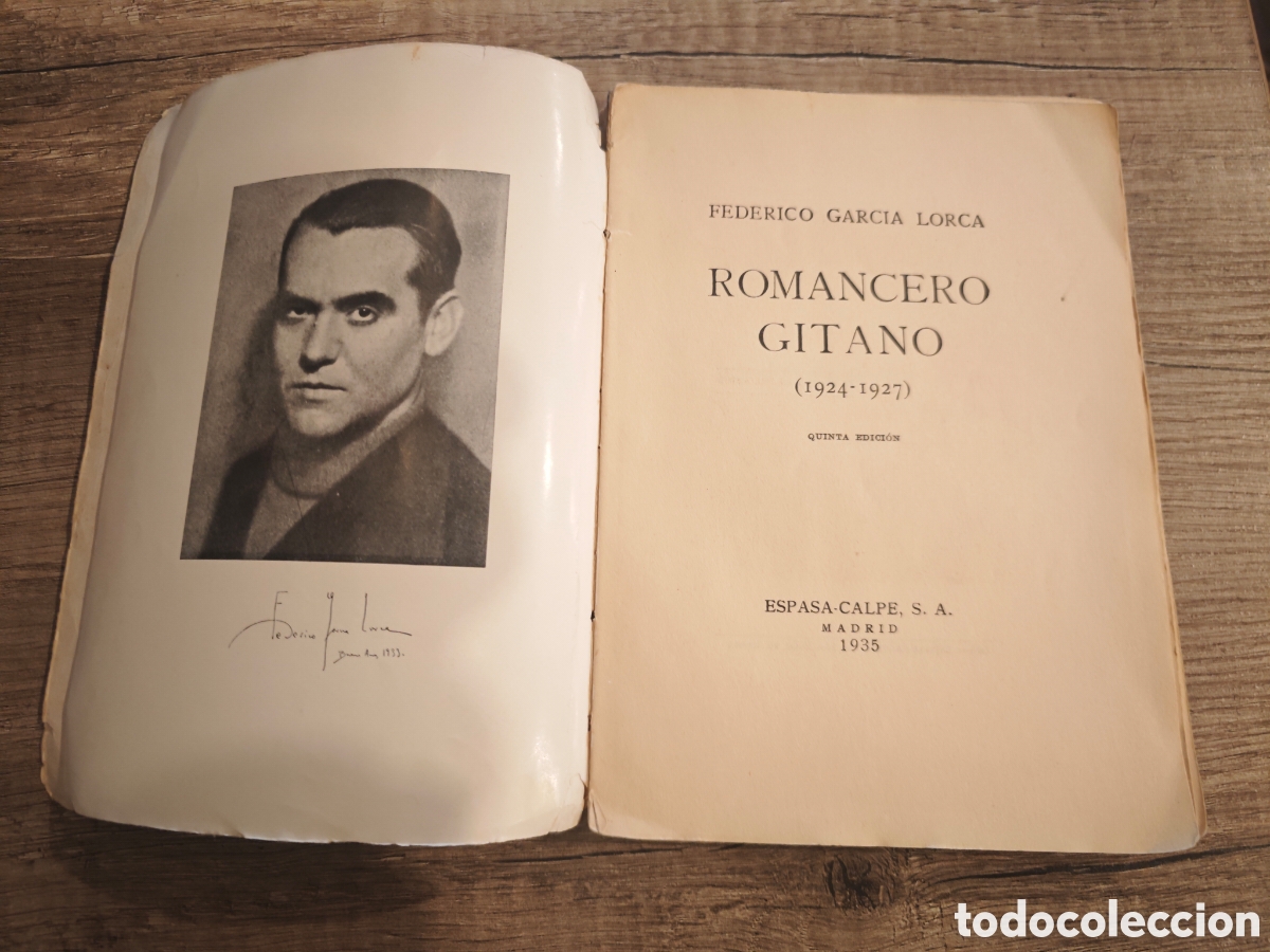 Libros antiguos: Romancero Gitano, De Federico Garc&iacute;a Lorca