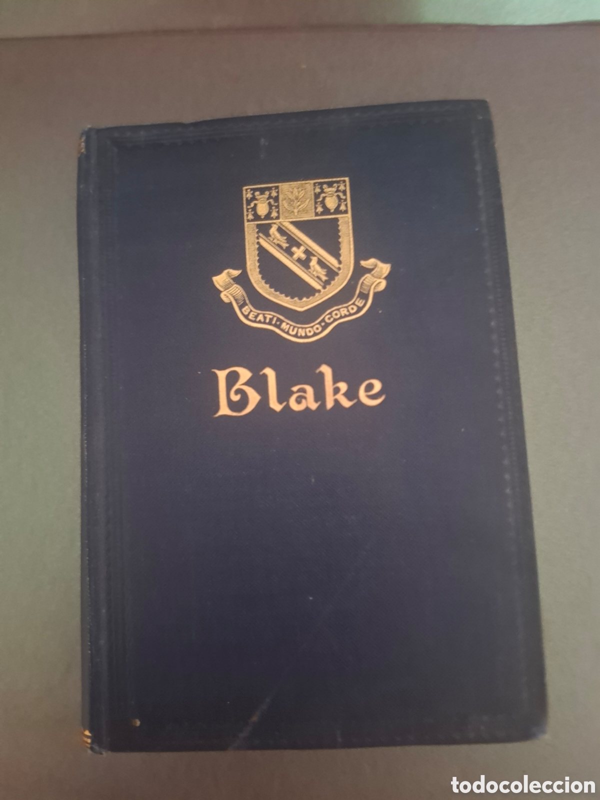 Libros antiguos: Las obras po&eacute;ticas de William Blake - 1913 - con ex libris