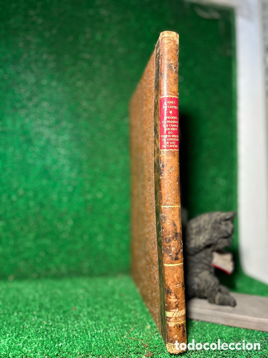 Libros antiguos: IGNEZ DE CASTRO - LUIZ DE CAMOES OS LUSIADAS - B3