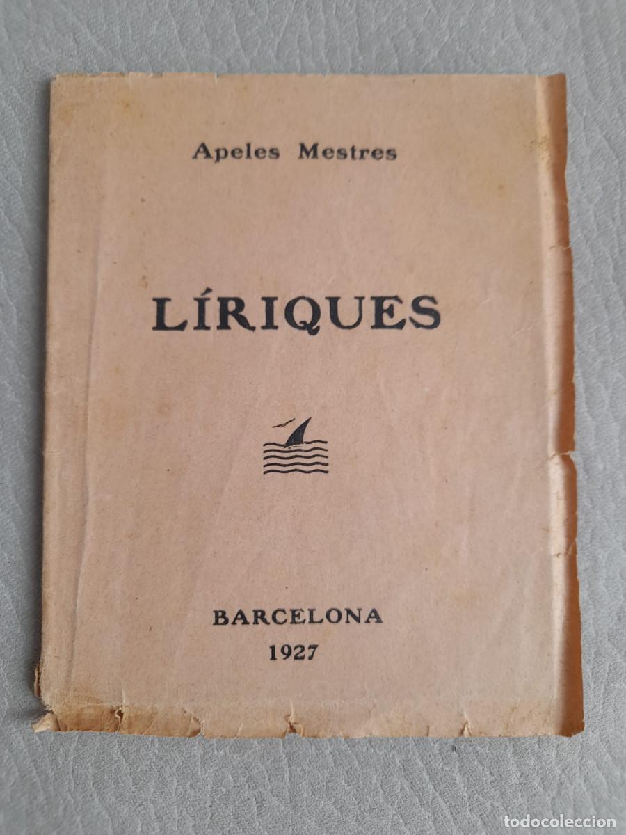 Libros antiguos: Apeles Mestres. L&iacute;riques