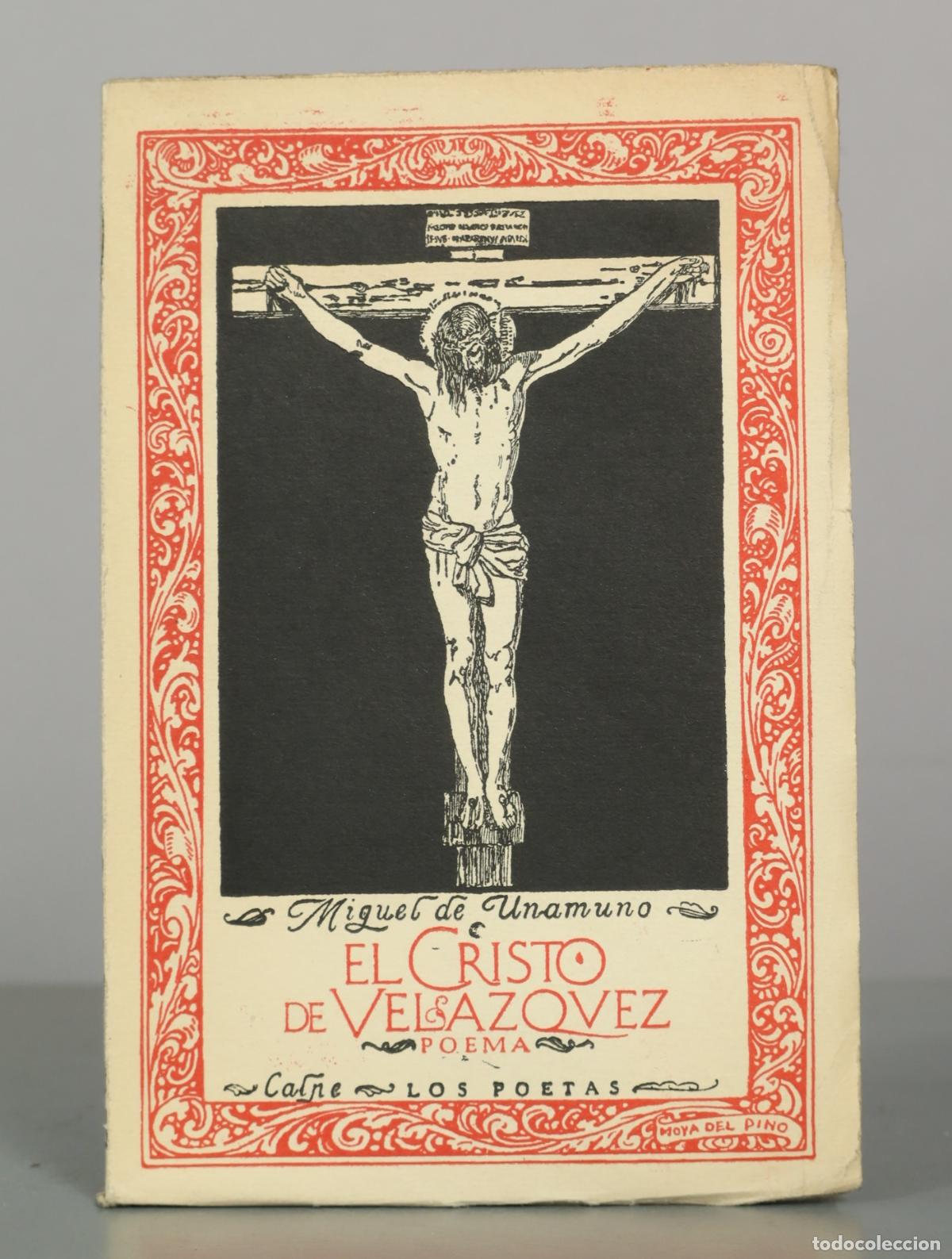 Libros antiguos: El Cristo de Vel&aacute;zquez - Miguel de Unamuno - Editorial Calpe