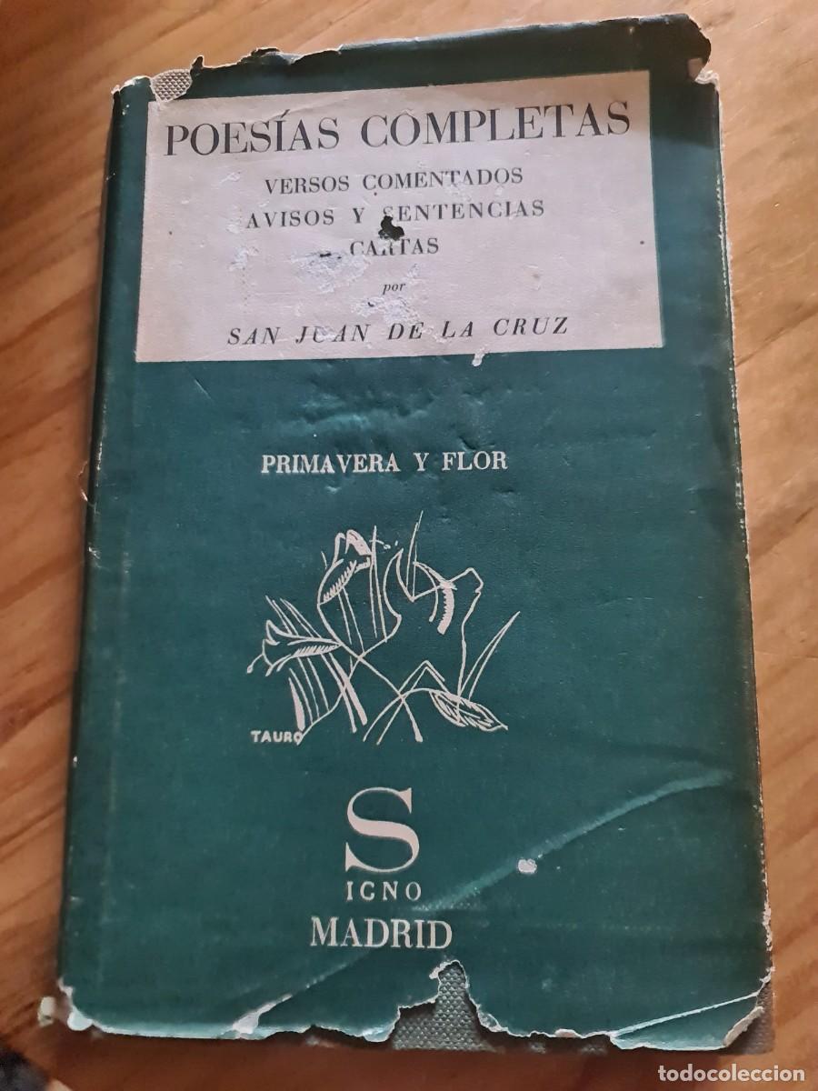 Libros antiguos: San Juan de la Cruz, Poes&iacute;as completas, primera edici&oacute;n, Madrid, Signo, 1936, edici&oacute;n Pedro Salinas