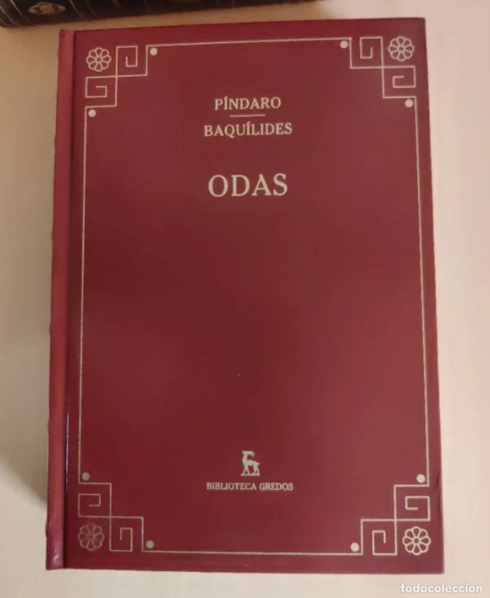 Libros antiguos: Odas - P&iacute;ndaro y Baqu&iacute;lides
