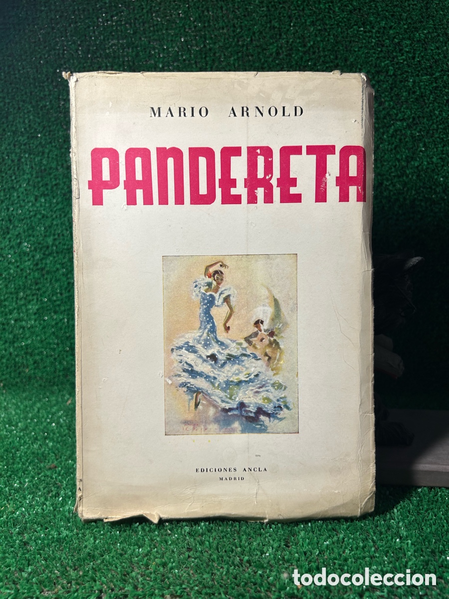 Libros antiguos: PANDERETA - MARIO ARNOLD -FIRMADO AUTOR -B6