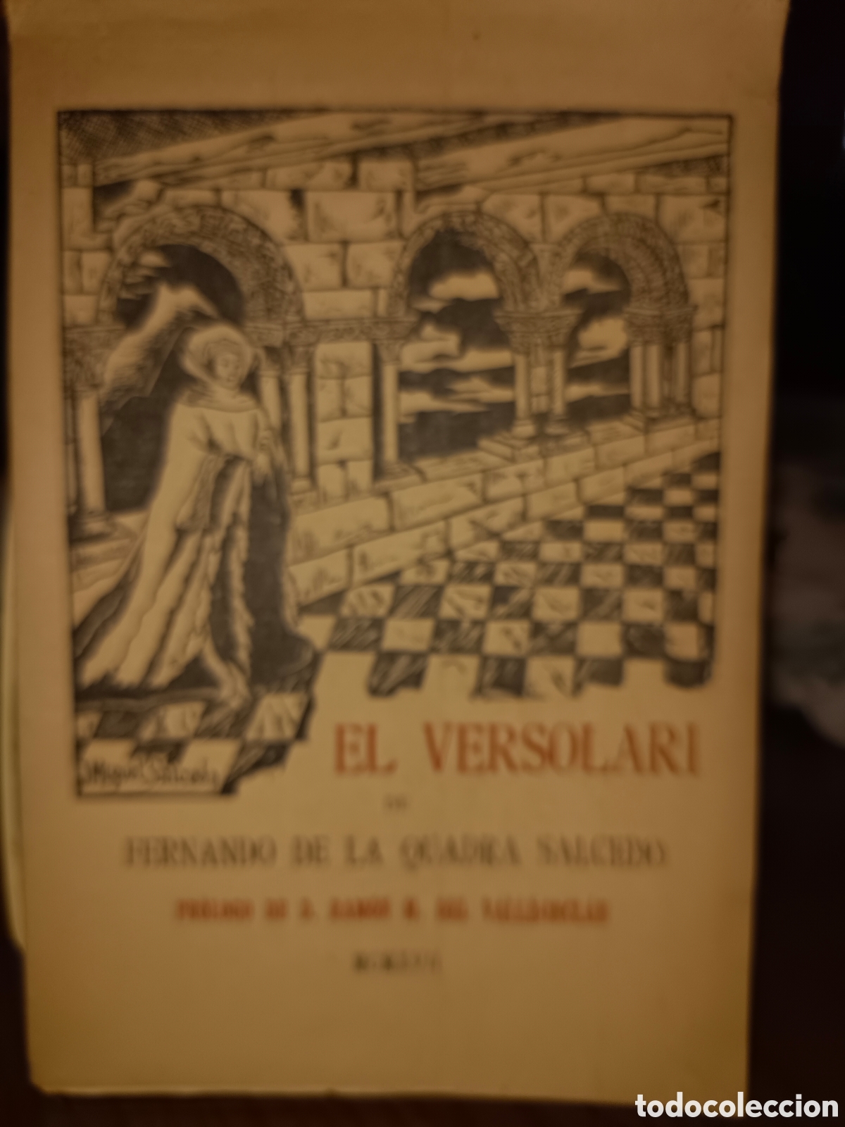 Libros antiguos: El Versolari de Fernando de la Quadra Salcedo