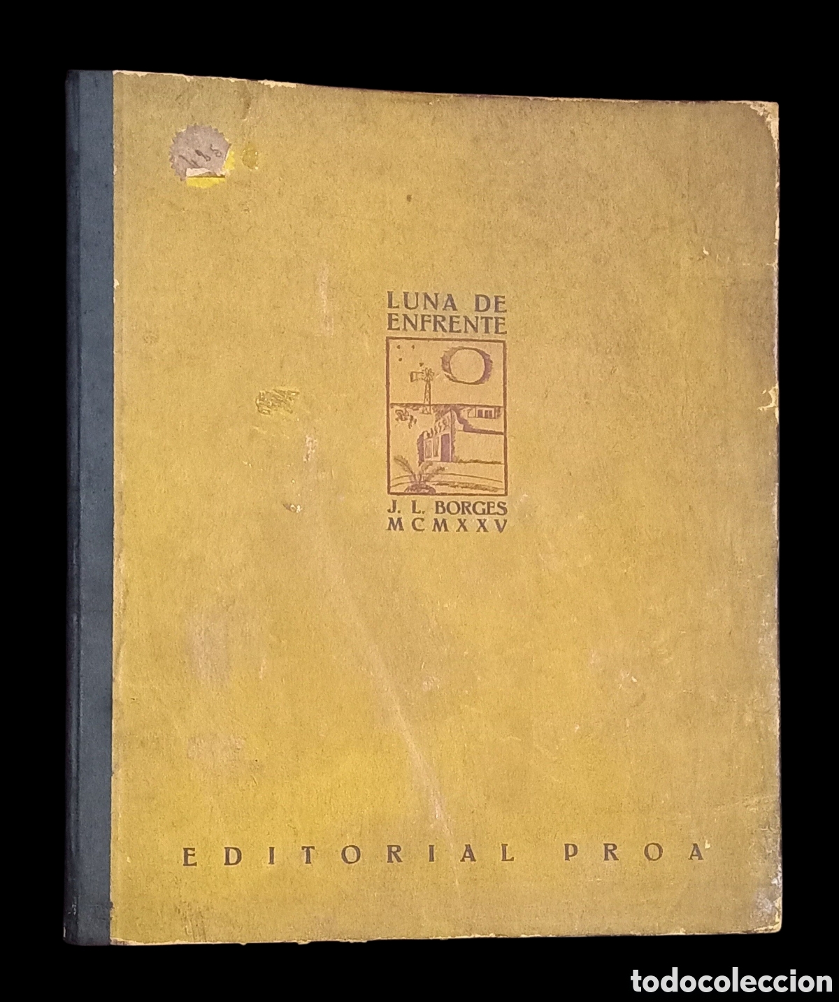 Libros antiguos: Antiguo libro Luna de Enfrente versos de Jorge Luis Borges 1925 env&iacute;o de M&aacute;laga