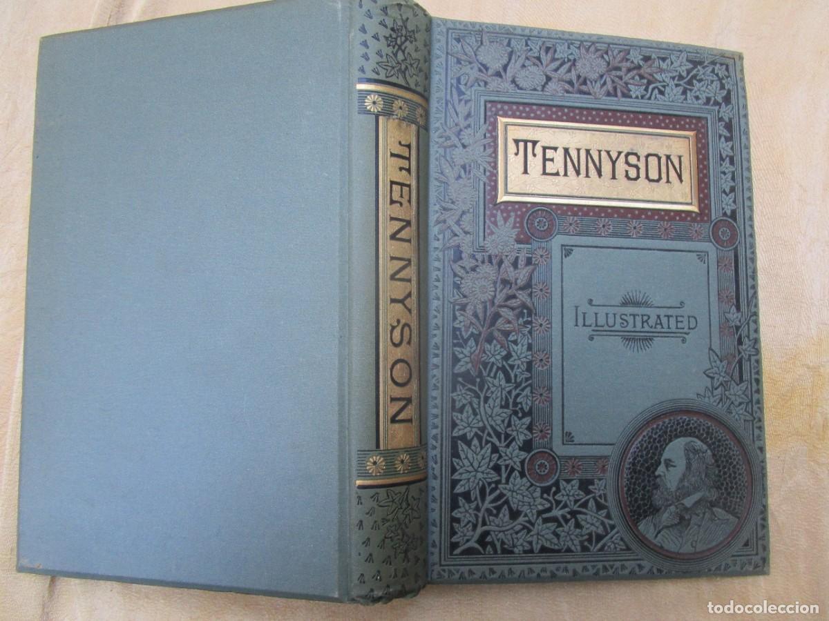 Libros antiguos: POESIA INGLESA - POETICAL WORKS OF ALFRED LORD TENNIYSON - EDI TROY NEW YORK 1885 742P BELLA EDICION