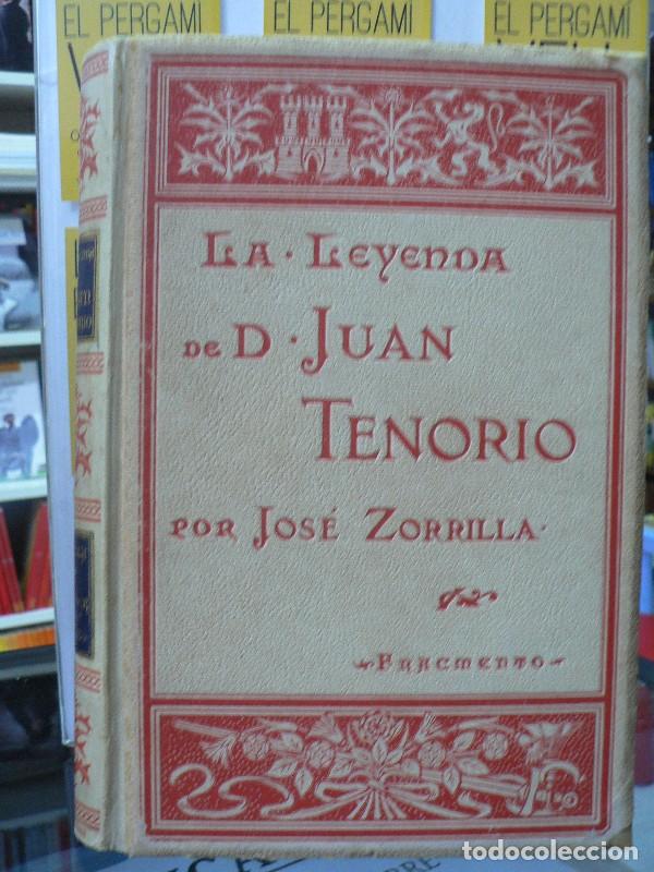 Libros antiguos: La leyenda de D. Juan Tenorio (fragmento) - Jos&eacute; Zorrilla - Montaner y Sim&oacute;n Editores - 1895, 1&ordf; ed.